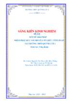 Skkn một số giải pháp nhằm phát huy vai trò của tổ chức công đoàn tại trường thpt quỳnh lưu 2