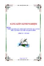 Skkn nâng cao năng lực, phẩm chất người học qua giờ đọc hiểu tác phẩm tây tiến của quang dũng