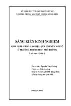 Skkn giải pháp nâng cao hiệu quả chuyển đổi số ở trường trung học phổ thông