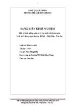 Skkn một số biện pháp giảm tỉ lệ học sinh yếu kém môn lịch sử 9 thông qua chuyên đề mỹ   nhật bản   tây âu