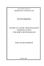 Luận văn thạc sĩ tạo động lực làm việc cho người lao động tại trường cao đẳng công nghệ và thương mại hà nội