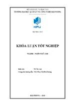 Khóa luận an investigation into the cause of difficulties english skill emcountered with first and second year english major of haiphong management and technology university