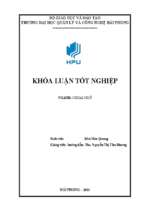 Khóa luận an analysis on cultural elements in translation of english slogans into vietnamese