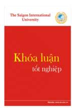 Khóa luận giải pháp nhằm nâng cao hiệu quả hoạt động kinh doanh nhập khẩu xăng dầu tại công ty cổ phần dương đông – hòa phú