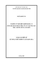 Luận án nghiên cứu hệ điều khiển động cơ đồng bộ kích thích vĩnh cửu từ trường dọc trục không dùng cảm biến