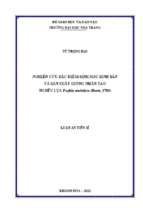 Luận án nghiên cứu đặ điể sinh học sinh sả và sả xuất giống nhân tạo nghêu lụa paphia undulata (born, 1780)