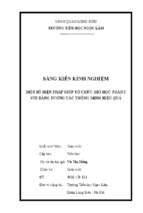 Sáng kiến kinh nghiệm một số biện pháp giúp tổ chức giờ học toán 5 với bảng tương tác thông minh hiệu quả