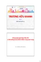 Bài giảng chủng ngừa giai đoạn đầu đời vũ khí chống lại các bệnh nhiễm trùng quan trọng