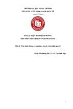 Thực hành thương vụ mua bán, vận tải và bảo hiểm quốc tế