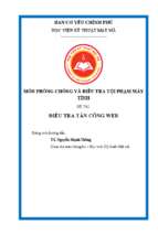 Điều tra tấn công web