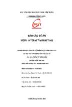 Tiêu thụ nông sản hữu cơ và các sản phẩm từ nông sản
