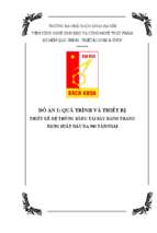 Thiết kế hệ thống băng tải sấy bánh tráng năng suất đầu ra 500 tấn năm