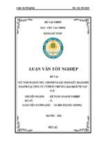 Kế toán doanh thu, chi phí và xác định kết quả kinh doanh tại công ty cổ phần thương mại dịch vụ vạn tuế