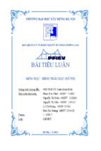 Phân tích hình thái học đô thị về khu nghiên cứu thuộc đồ án phân tích hiện trạng theo phương diện hạ tầng kỹ thuật.