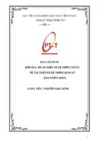 Thiết kế hệ thống nhúng đề tài cửa khoá số điện tử   tìm trên google