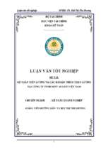 Kế toán tiền lương và các khoản trích theo lương tại công ty tnhh mtv apatit việt nam