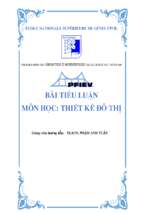 Thiết kế đô thị khu dân cư ven rạch bà tàng, quận 8