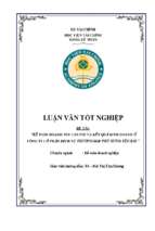 Kế toán doanh thu chi phí và kết quả kinh doanh ở công ty cổ phần dịch vụ thương mại phú hưng yên bái