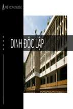 Triết học phương đông dinh độc lậpx