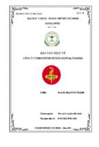 Báo cáo thực tế cty tnhh united international pharma