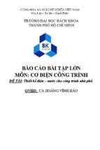 Thiết kế điện – nước cho công trình nhà phố