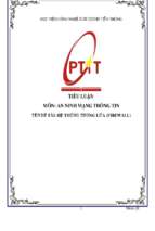 Hệ thống tường lửa (firewall)