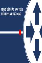 Tìm hiểu mạng riêng ao vpn trên nền mpls và ứng dụngx