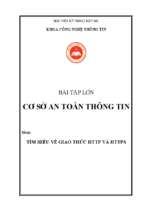 Tìm hiểu về giao thức http và https