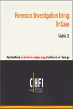 Forensics investigation using encasex