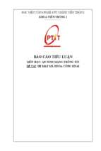 Hệ mật mã khóa công khai