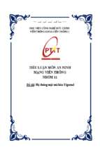 Hệ thống mật mã hóa elgamal