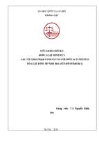 Các tội xâm phạm tình dục người dưới 16 tuổi theo bộ luật hình sự năm 2015 (sửa đổi năm 2017)