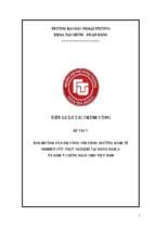 Ảnh hưởng của nợ công tới tăng trưởng kinh tế_ nghiên cứu thực nghiệm tại đông nam á và hàm ý chính sách cho việt nam