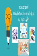 Bán lẻ trực tuyến và dịch vụ trực tuyếnx