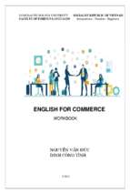 Sách bài tập english for commerce