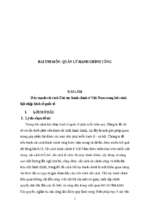 Đẩy mạnh cải cách thủ tục hành chính ở việt nam trong bối cảnh hội nhập kinh tế quốc tế.