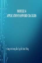 Module 14 application password crackers