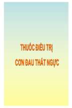 Thuốc điều trị cơn đau thắt ngực
