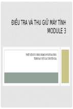 Điều tra và thu giữ máy tính module 3x