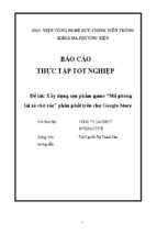 Xây dựng sản phẩm game “mô phỏng lái xe chở rác” phân phối trên chợ google store