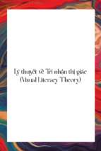 Lý thuyết về tri nhận thị giác (visual literacy theory)