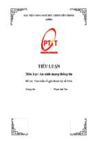 Tìm hiểu về giải thuật ký số dsa
