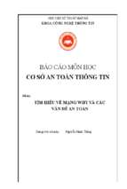 Tìm hiểu về mạng wifi và các vấn đề an toàn