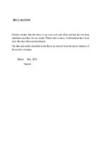 Accounting for sales and business result in phu tho educational book and equipment joint stock company