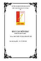 Giới thiệu về khai phá dữ liệu