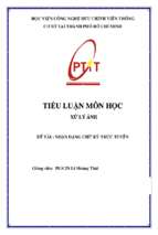 Nhận dạng chữ ký trực tuyến