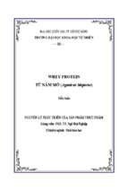 Whey protein từ nấm mỡ (agaricus bisporus)
