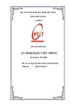 Hệ mật mã hóa khóa công khai rsa