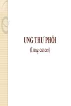 Ung thư phổi (lung cancer)