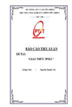 Đề tài giao thức ipsec